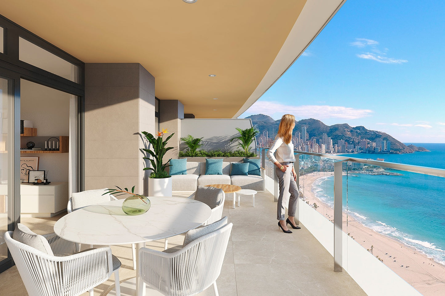 Spanish Benidorm: Sea Views Mediterranean Lifestyle Apartments