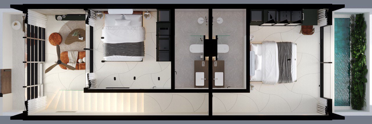 2BR Pererenan Eco Smart Villas (Canggu)
