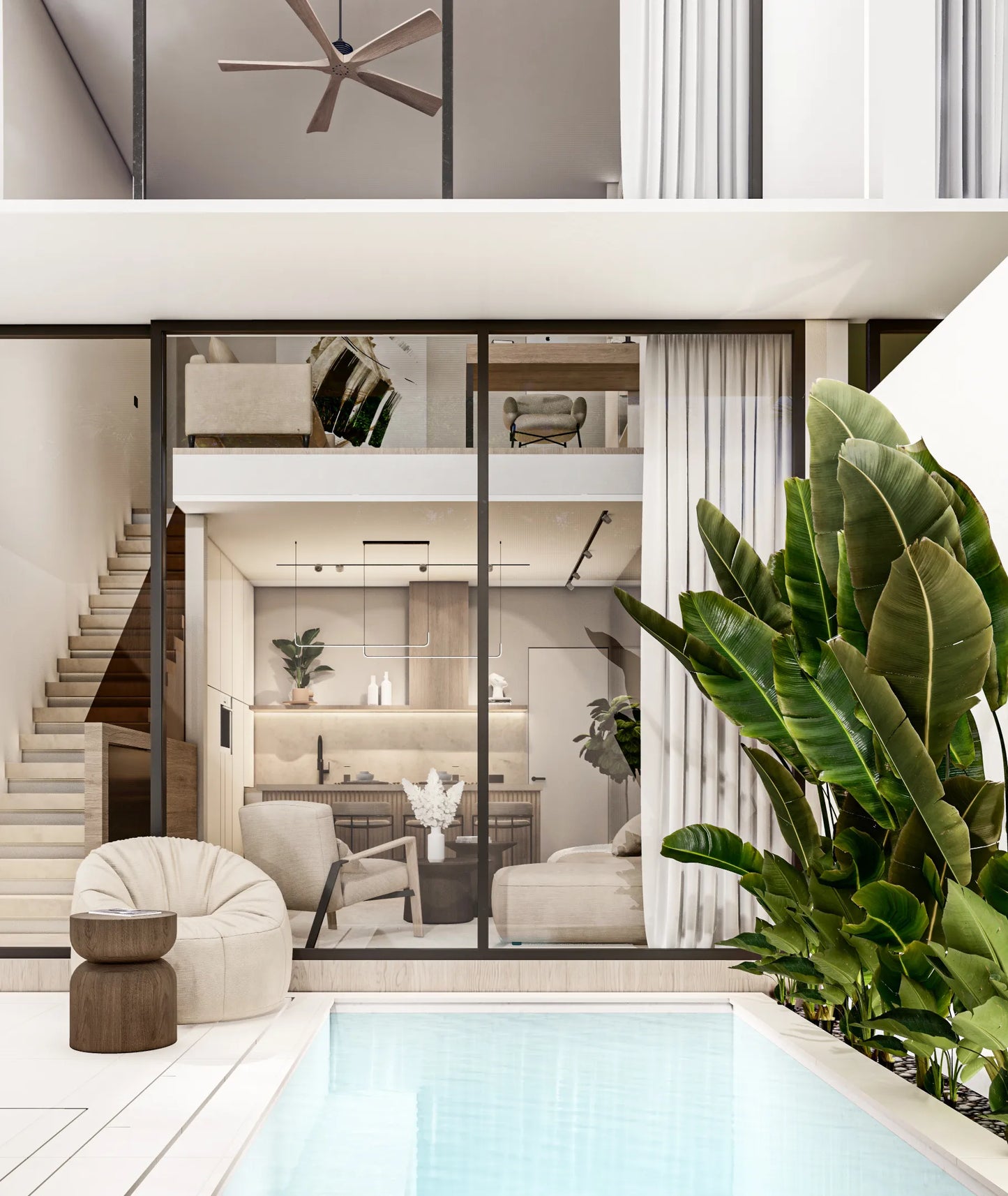 2BR Berawa Villa Near Ocean (Canggu)