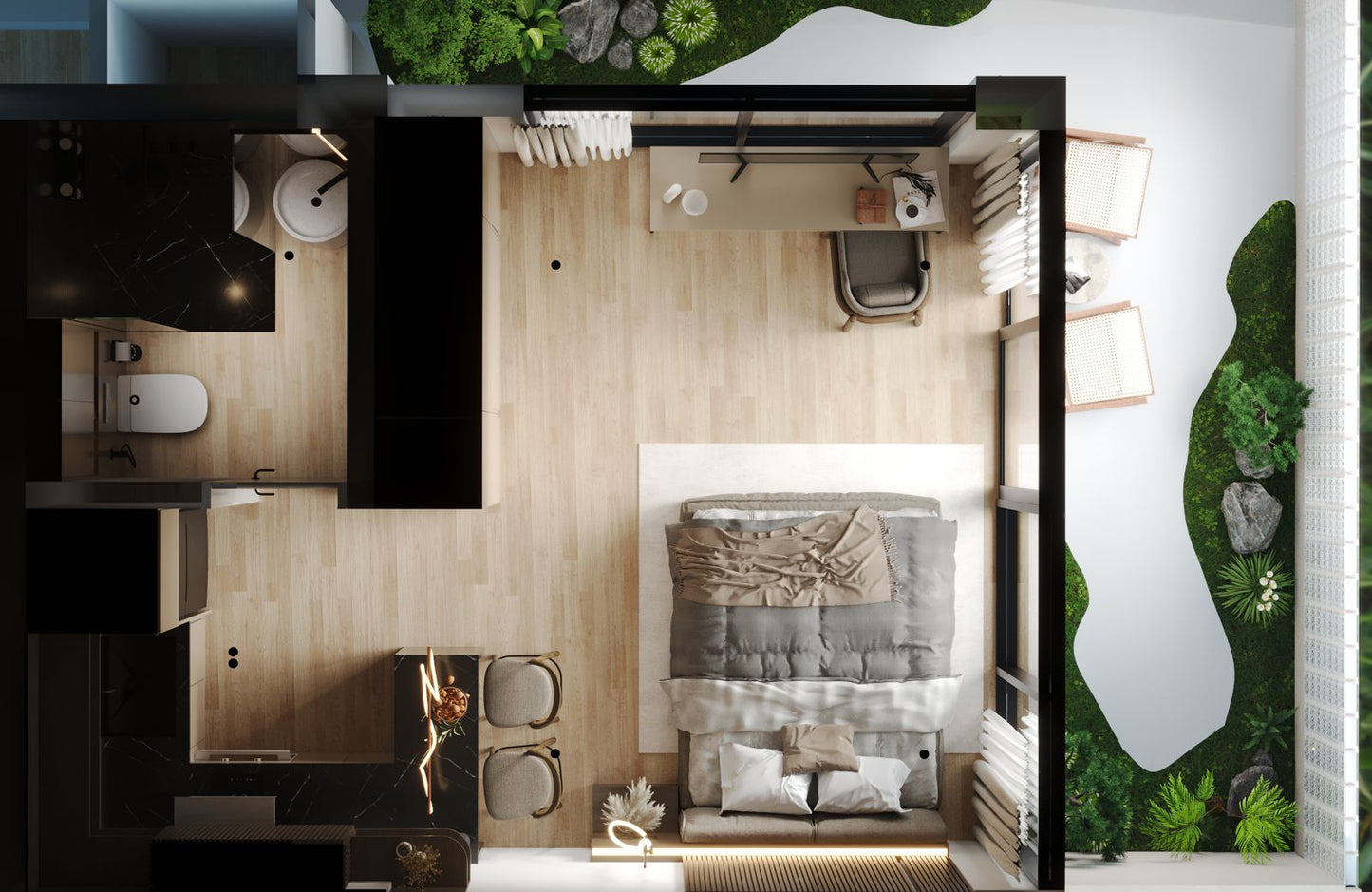 1BR Pererenan Apartments (Canggu)