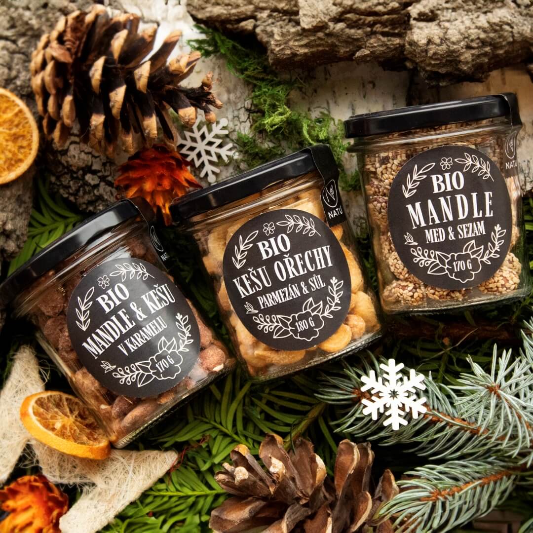 ORGANIC FLAVORED NUT GIFT SET + Motivational Cookbook from Bali 2024