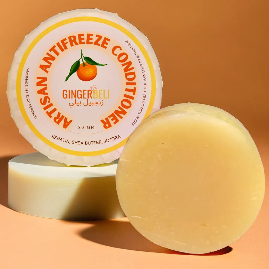 Pack of 2: Gingerbeli Natural Shampoo Voluziming & Conditioner | Handmade & Sustainable