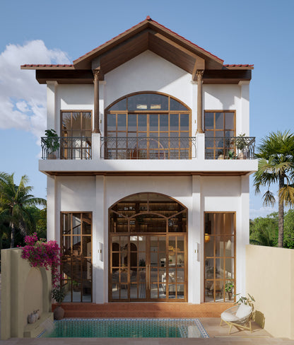 1BR Bingin Beach Villa 2-Floor with Mezzanine in Bali (Uluwatu)