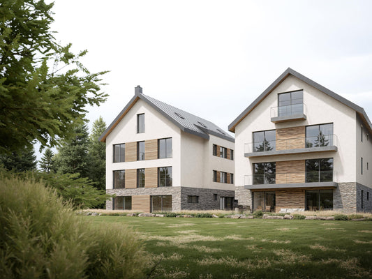 Our 2BR & 3BR Mountain Apartments 50 m from Ski Lift – Plešivec, Czech Republic