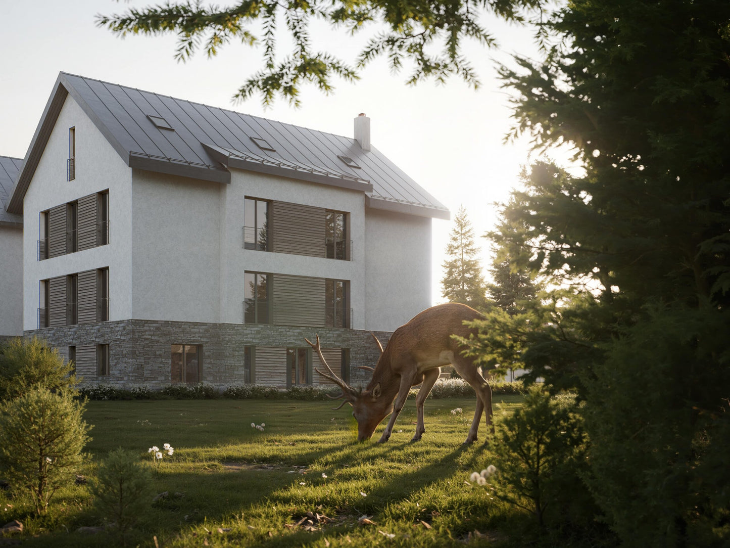 Our 2BR & 3BR Mountain Apartments 50 m from Ski Lift – Plešivec, Czech Republic