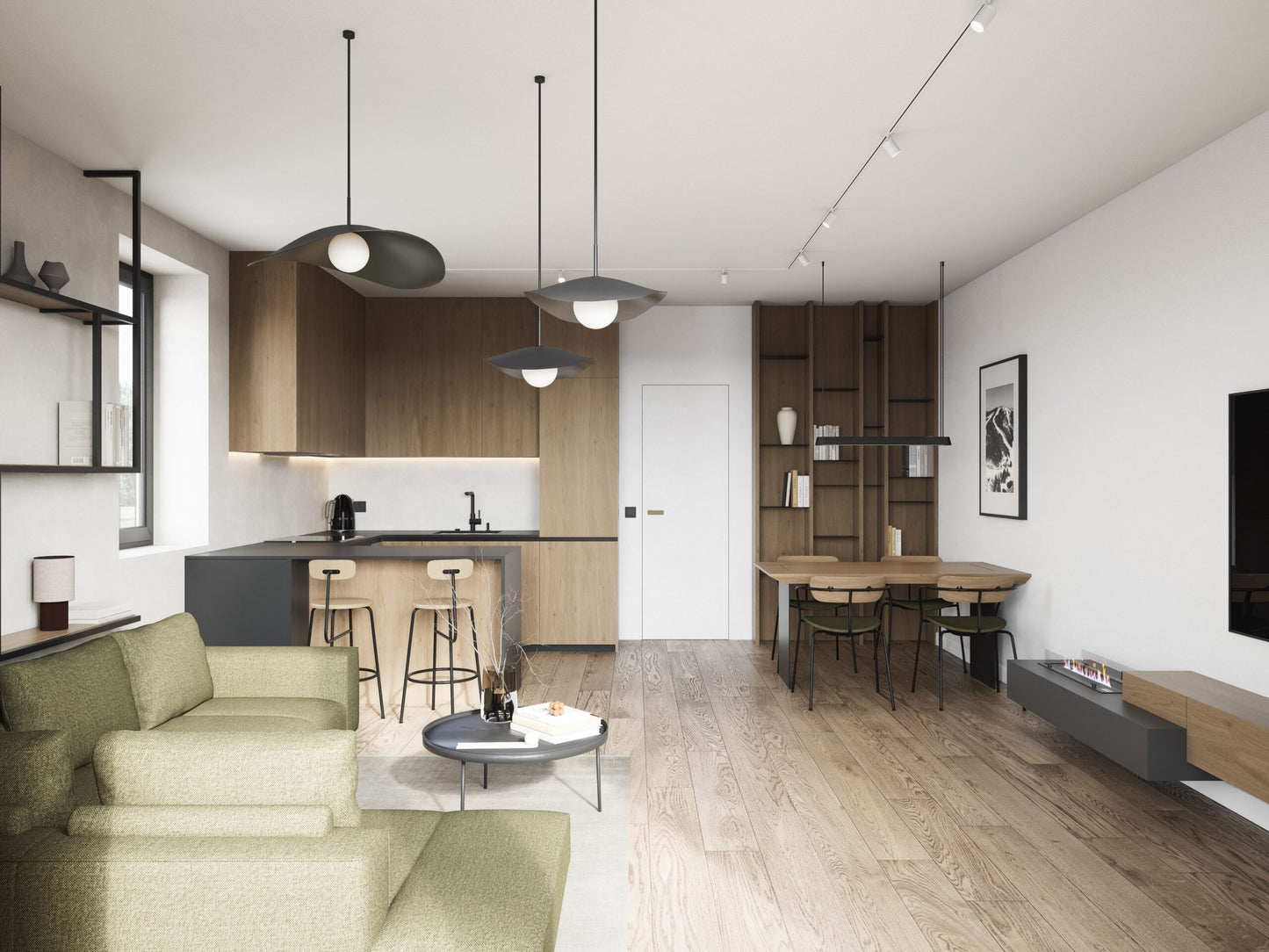 Our 2BR & 3BR Mountain Apartments 50 m from Ski Lift – Plešivec, Czech Republic