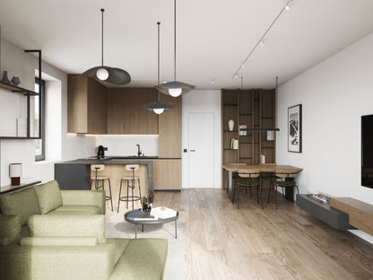 Our 2BR & 3BR Mountain Apartments 50 m from Ski Lift – Plešivec, Czech Republic