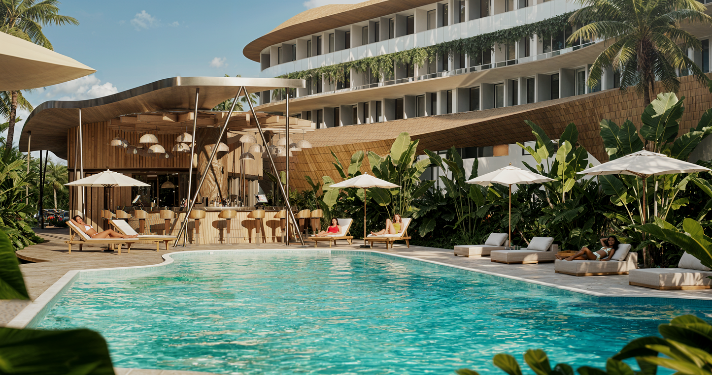 2BR Pererenan Eco Lofts 2 Block (Canggu)