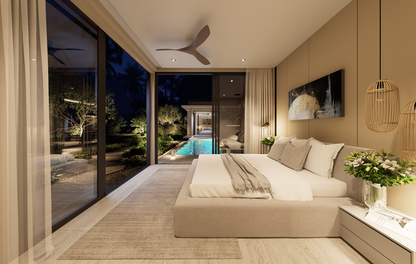 3BR Tropical Pool Villas in Thailand, Koh Samui (Chaweng)