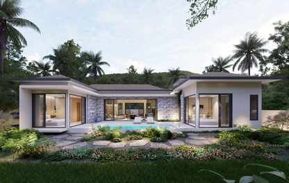 3BR Tropical Pool Villas in Thailand, Koh Samui (Chaweng)