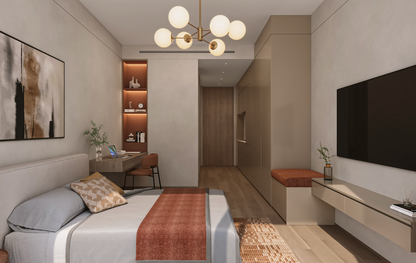 Studio Urban Apartment in Motor City, Dubai
