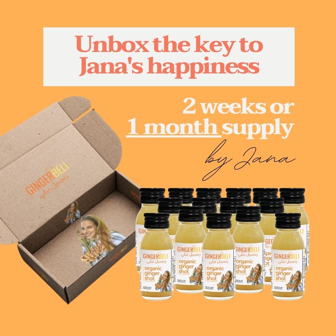 Gingerbeli Organic Ginger Shots 15 pcs