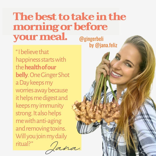 Gingerbeli Organic Ginger Shots 15 pcs