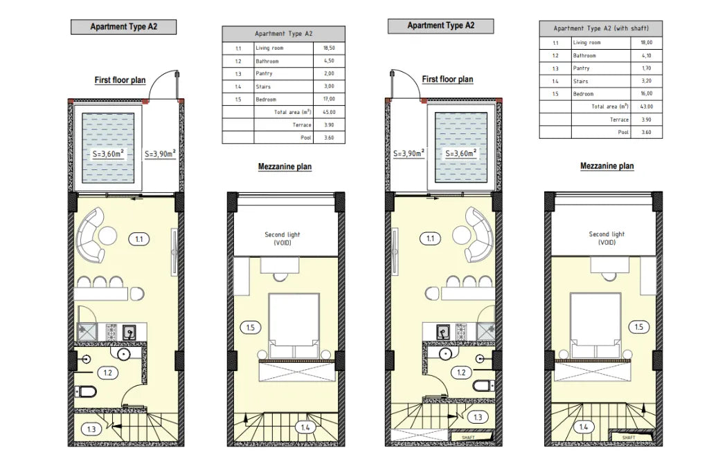 2BR Pererenan Eco Lofts 2 Block (Canggu)
