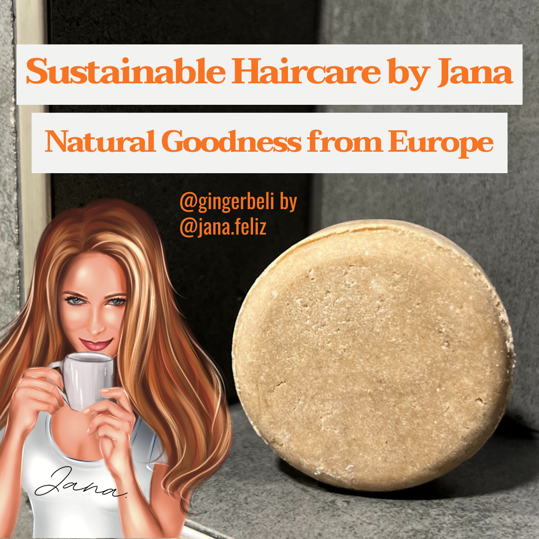 Gingerbeli Volumizing Shampoo Bar | Handmade | Keratin, Argan & Rhassoul