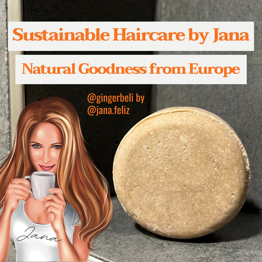 Pack of 2: Gingerbeli Natural Shampoo Shine & Conditioner | Handmade & Sustainable