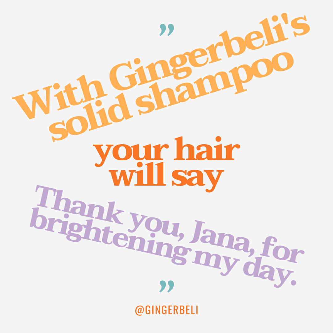 Pack of 2: Gingerbeli Natural Shampoo Shine & Conditioner | Handmade & Sustainable