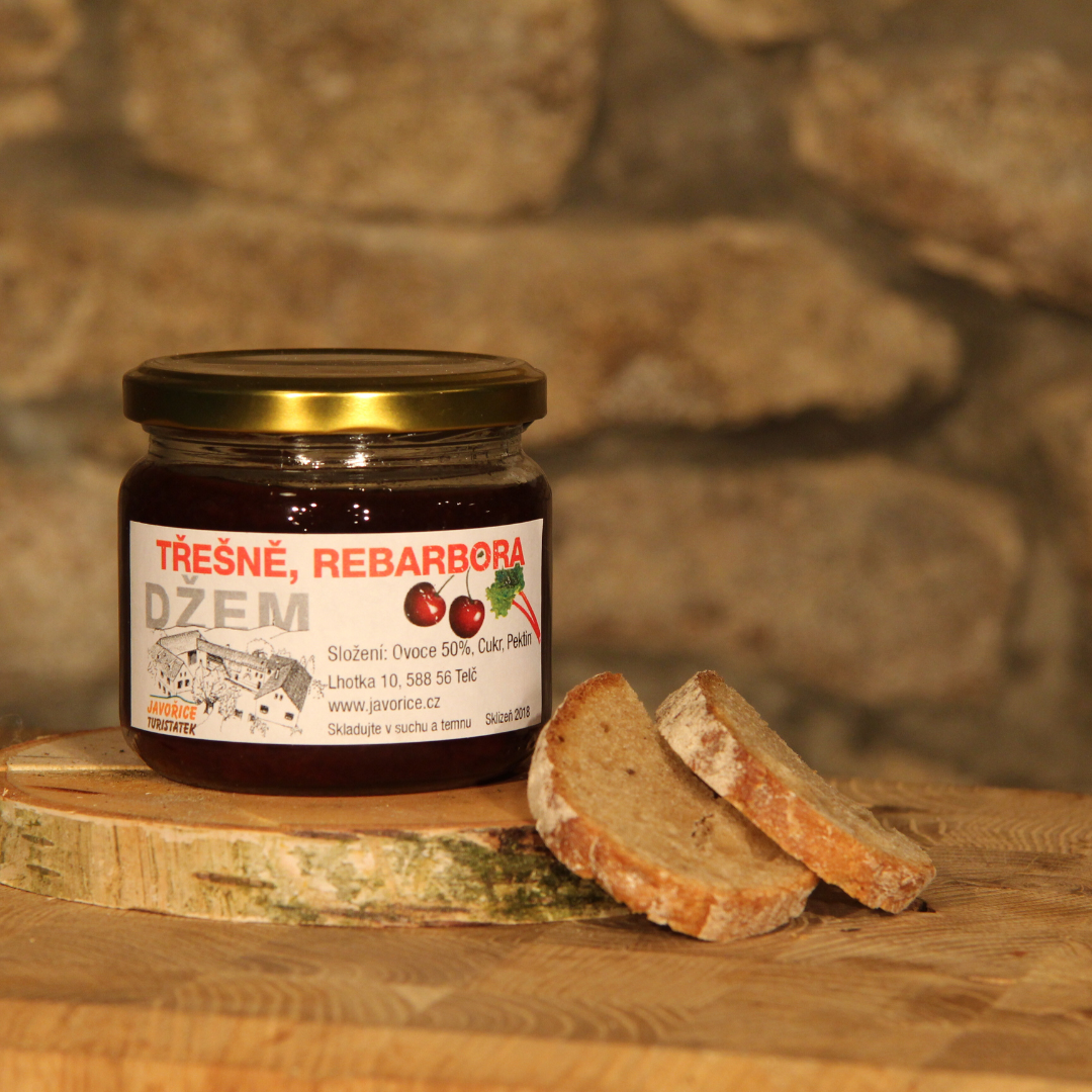Farmer's Cherry & Rhubarb Jam
