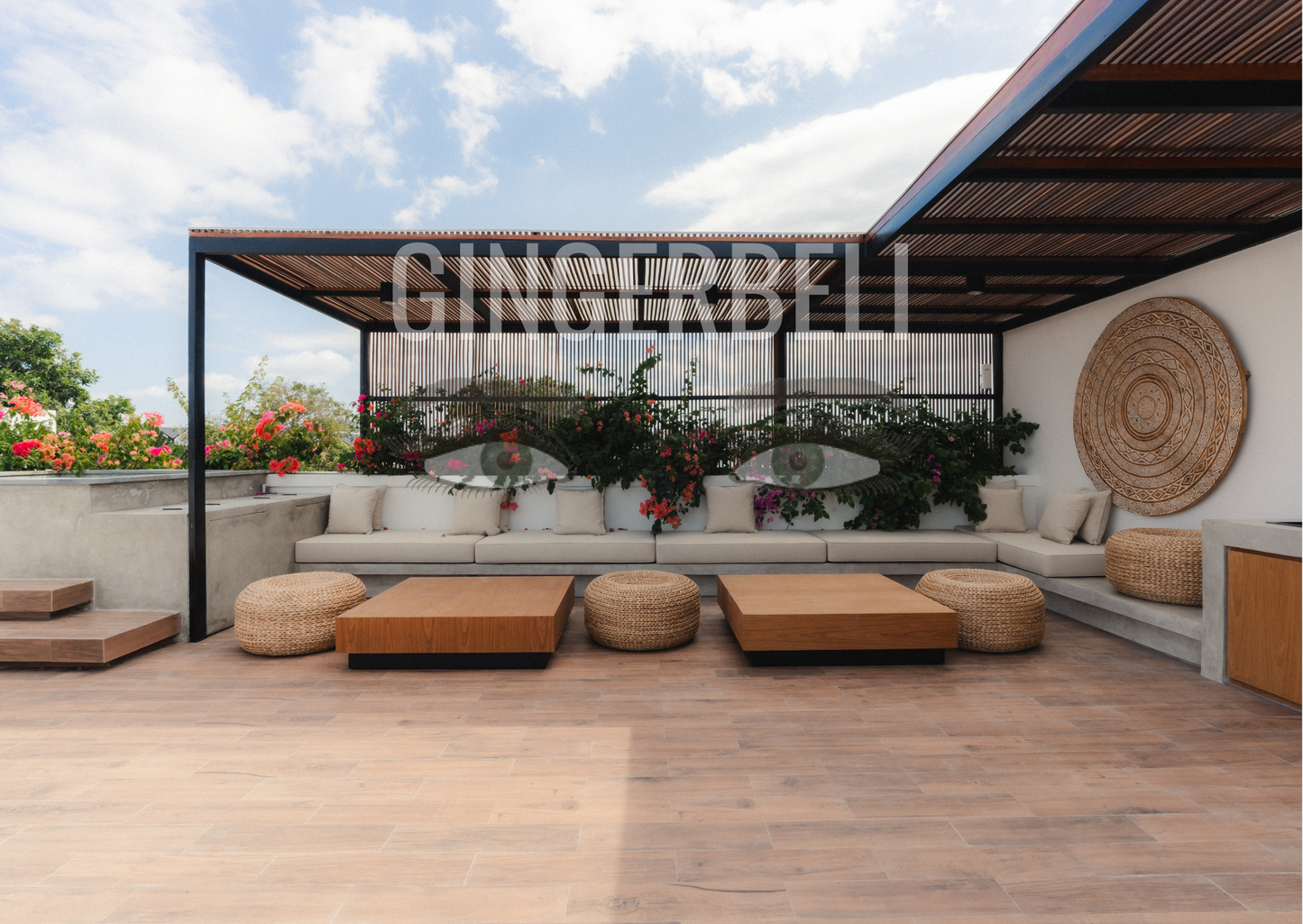 3BR Batu Bolong Villa Rooftop & near Ocean (Canggu)
