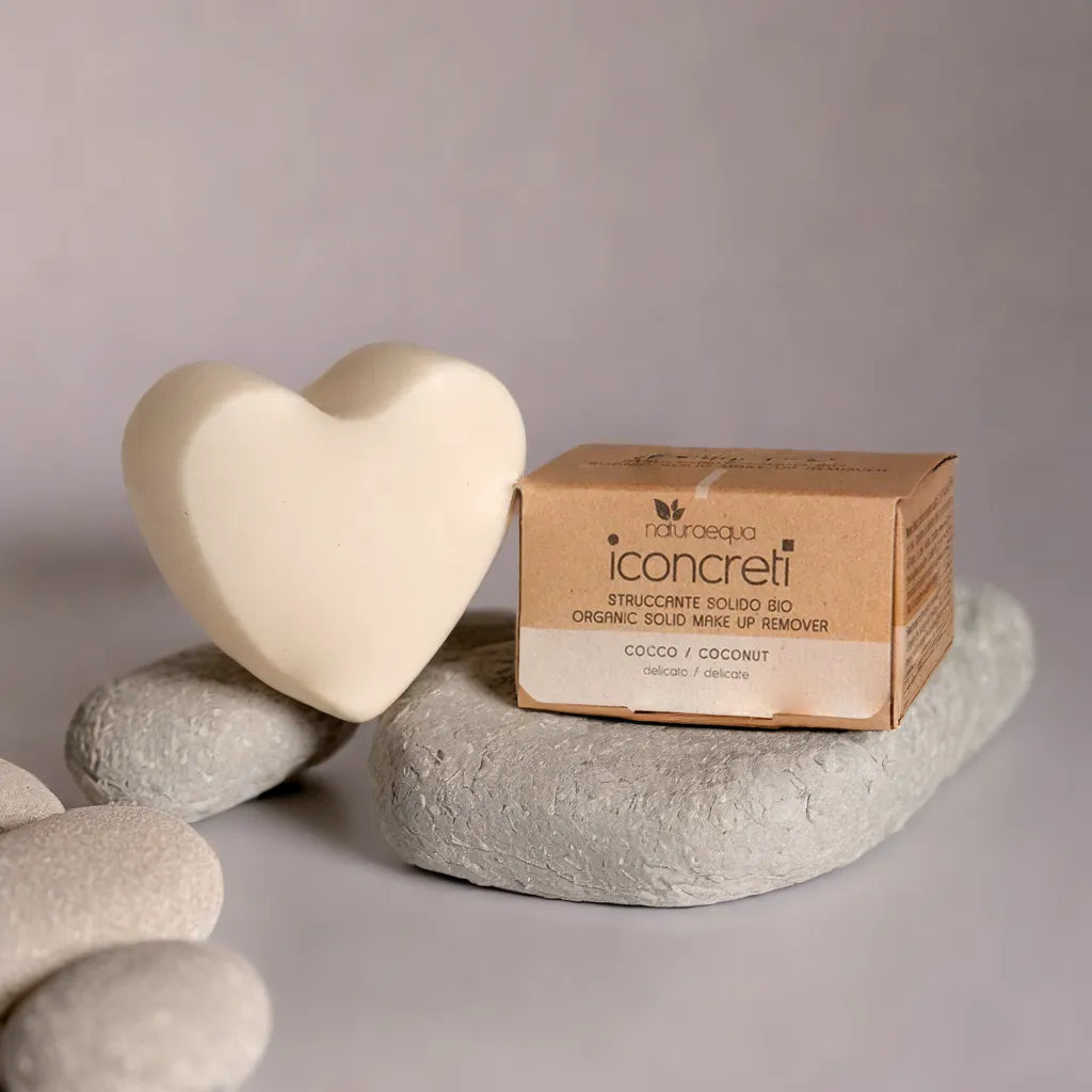 Solid Face Cleanser with Argan Oil ~ hearty shaped