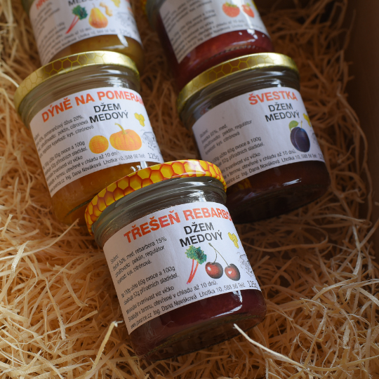 5 Medovo-ovocných džemů od Farmáře 