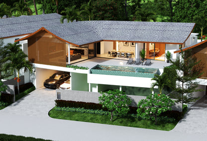 3BR Hillside Pool Villa in Thailand, Koh Samui (Lamai)