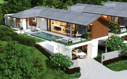 3BR Hillside Pool Villa in Thailand, Koh Samui (Lamai)