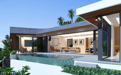 3BR Hillside Pool Villa in Thailand, Koh Samui (Lamai)