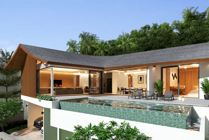3BR Hillside Pool Villa in Thailand, Koh Samui (Lamai)