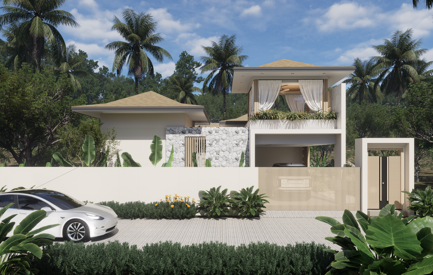 3BR Boutique Pool Villa in Koh Samui (Lamai)