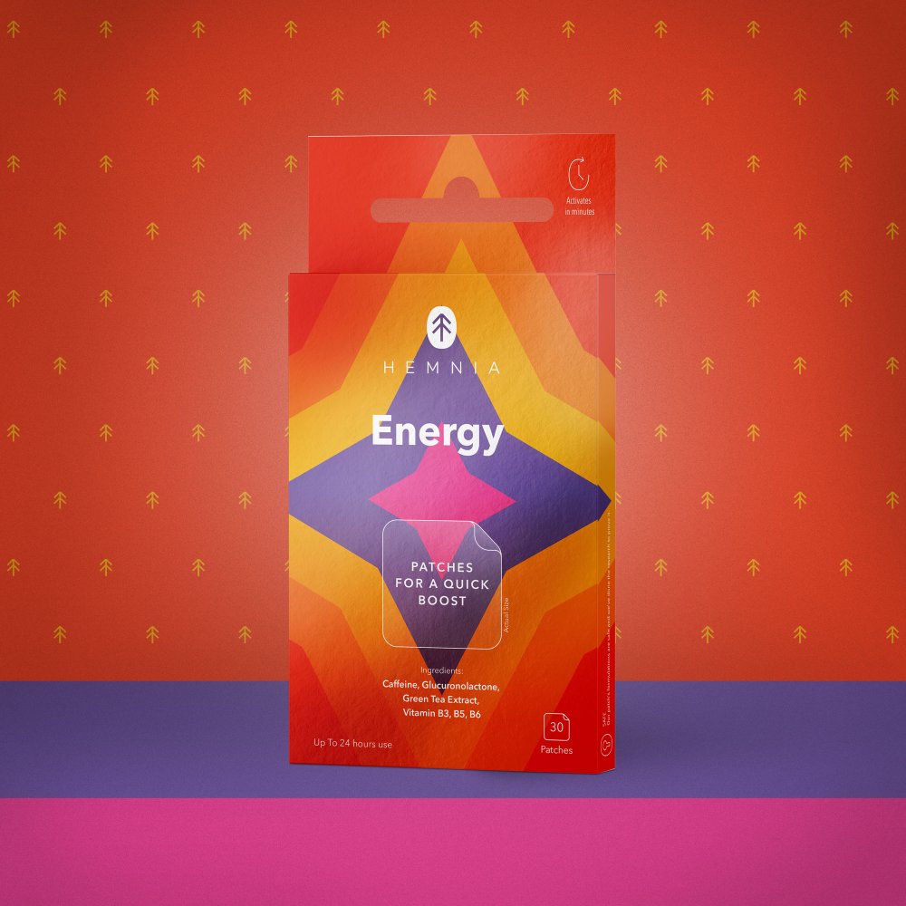 Energy - Patches for a quick boost, 30 pcs