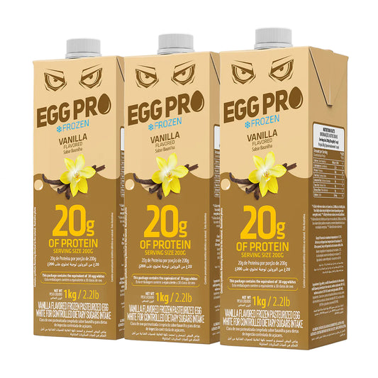 Egg Protein Powder Vanilla - 3 Pack